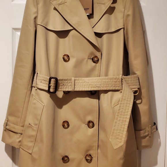 Burberry Islington Trench Coat Short women size 10US - Picture 9 of 10